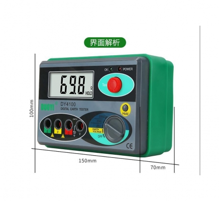 Тестер заземления DUOYI DY4100-2
